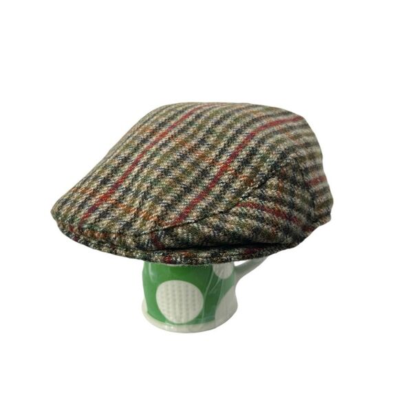 2012 Flat cap Newsboy hat pure new wool blend large - Picture 4 of 9